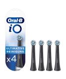Oral-B io ultimate cleaning plug brushes for electrical toothbrush 4 pieces ultimate tooth cleaning with IO technology toothbrush attachment for oral-B toothbrushes black 4 pack 4 pieces (1 Pack) - Buy Online on GoSupps.com