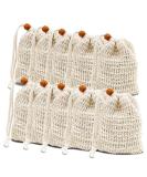 10PCs Betterjonny Natural Fiber Soap Bags - Organic Sisal Soap Bag Set for Foaming & Dry Soaps - Eco-Friendly & Durable - Buy Online on GoSupps.com
