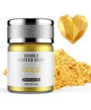Buy Edible Gold Glitter 8g - Premium Food Glitter for Drinks Cupcakes Chocolate & More | Waysroma - Buy Online on GoSupps.com