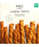 M&S Food Cheese Twist All Butter Puff Pastry with Gruyere Cheese -2 Pack in a Premier Life Store Box - Buy Online on GoSupps.com