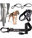 Bike & Dog: Patented Dog Leash & Harness Set for Biking - Includes 3-Ring Dishes & 2 Bicycle Bridles - Buy Online on GoSupps.com