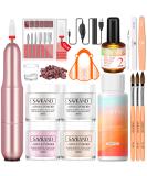 Saviland Acrylic Nail Kit with Drill - Beginner's 0.52oz Pink/Clear/White/Nudes Set for DIY Acrylic Nails at Home - Buy Online on GoSupps.com
