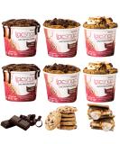 Lacsnac Lactation Cookie Cup Variety Pack - Nursing Moms' Favorite - 6 Pack of Chocolate Chip Bliss, Lotsa Chocolate, S'mores - With Flax Seeds, Brewer's Yeast, Spinach - Promotes Lactation Support & Healthy Milk Supply - GMO-free, Gluten-free - Buy Online on GoSupps.com