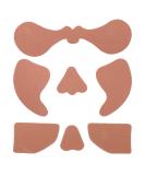 Angrek Facial Protection Patch - Under Eye Sun Protection Plasters for Outdoor Activities | International Shipping Available - Buy Online on GoSupps.com