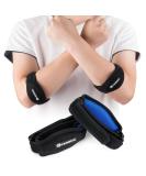 CAMBIVO 2 Pack Tennis Elbow Brace for Men & Women, Elbow Pain Relief for Tendonitis, Tennis & Golfer's Elbow, Adjustable Elbow Strap with Compression Pad (Black) - Buy Online on GoSupps.com