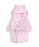 Lora Dora Baby Girls Pink Hooded Fleece Dressing Gown 6-12 Months - Buy Online on GoSupps.com