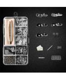 74-Piece Glasses Pad Repair Set | Bosoirsou Silicone Nose Pads & Accessories - International Shipping Available - Buy Online on GoSupps.com