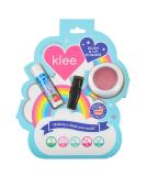 Luna Star Klee Blush & Lip Shimmer Kit | Non-Toxic Kid-Friendly Makeup | Made in USA - Sweet Cherry Spark - Buy Online on GoSupps.com