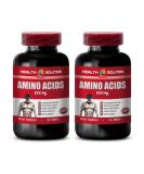 Pre Workout for Men - Amino Acids 1000 MG | Energize & Fuel Muscle Growth | BCAA Supplement Pills | 200 Tabs - Buy Online on GoSupps.com