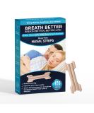 Shop Small Tan Nasal Strips - Extra Strength Anti-Snoring Solution | Drug-Free Instant Relief for Sleep Snoring & Congestion - 120 Pieces - Buy Online on GoSupps.com