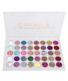 SUMEITANG 40-Color Glitter Eyeshadow Palette | Ultra Pigmented & Long Lasting Makeup | Yellow Pink Blue White Gold Silver Red Purple Green | Women's Face & Body Palette - Buy Online on GoSupps.com