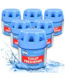 6pk Ocean Blue Toilet Fresheners | 1000 Flushes Each | Prevents Limescale | Total Cistern Cleaner | 6 Count - Buy Online on GoSupps.com