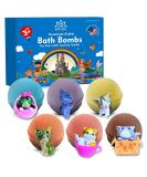 Bath Bombs Set for Kids with Toys Inside - Surprise Cute Cats Inside Each Fizzy Ball - Natural and Safe for Girls, Boys, Teens - Perfect for Gift - Handmade in USA - Buy Online on GoSupps.com