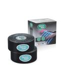 VETKIN VetkinTape kinesiology tape for animals - (3cm*5m) | Kinesio tape for horses and dogs | Latex-free and T V-certified kinesiology tape | 25%+ stronger acrylic adhesive layer (black) - Buy Online on GoSupps.com