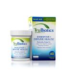 TruBiotics Daily Probiotic 60 Capsules  New Look Digestive  Immune Health Support Supplement for Men and Women with Two Clinically Studied Strains TruBiotics (New Look) 60 Count (Pack of 1) - Buy Online on GoSupps.com