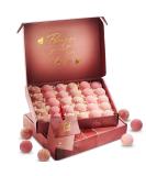 Fathers Day Gift: 30pc Bubble Bath Bombs for Women and Men - Handmade Spa Bath Bomb Set with Shea & Coco Butter for Dry Skin Moisture - Perfect Christmas and Birthday Present - Buy Online on GoSupps.com