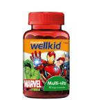 Wellkid Marvel Kids Vitamins - 50 Gummies - Buy Online on GoSupps.com