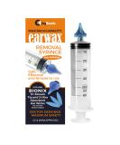 BIONIX Ear Wax Removal Syringe 60ML + 3 Anti Ear Infection Wicks | MHRA & CE Approved - Buy Online on GoSupps.com