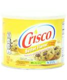 Crisco Butter Flavor All Vegetable Shortening 16oz - Pack of 1 - Buy Online on GoSupps.com