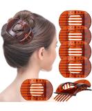 RC ROCHE 6-Pack Large Teeth Non-Slip Hair Clips for Thick Hair - Medium Brown Claw Set for Women & Girls - Buy Online on GoSupps.com