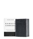 HERBIVORE Bamboo Charcoal Detoxifying Soap Bar - 4 oz | Cleanses, Exfoliates, Suitable for All Skin Types - Buy Online on GoSupps.com