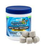 Organic Plumber Septic Tank Treatment Tablets - 1 Year Supply | Beneficial Bacteria & Enzyme Cleaner | 12 Flushable Tablets - Buy Online on GoSupps.com