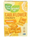 From the Ground Up - Cauliflower Crackers Cheddar - 4 oz. - Buy Online on GoSupps.com