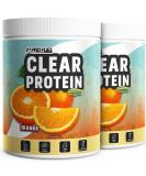 Clear Vegan Protein 720g - Refreshing Orange Flavored Whey Alternative | High-Quality Pea Protein | 56% Protein | 2 Pack - Buy Online on GoSupps.com