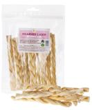 200g Braided Lamb Skin (Approx 20 Sticks) 6" Inch Natural Dog Treat Chew Gluten & Grain Free By JR Pet Products Lamb 200 g (Pack of 1) - Buy Online on GoSupps.com
