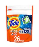 Tide Pods Ultra Oxi Liquid Detergent Pacs, 26 Count (Packaging May Vary) - Buy Online on GoSupps.com