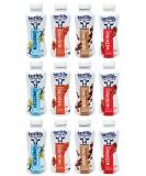 Fairlife Protein Shakes Variety Pack - High Protein Sampler - 12 Pack - 11.5 oz Bottles - Chocolate, Vanilla, Strawberry, Salted Caramel Flavor Varieties - Buy Online on GoSupps.com