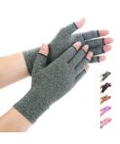Duerer Arthritis Gloves Compressions Gloves Women and Men Relieve Pain from Rheumatoid RSI Carpal Tunnel Hand Gloves for Dailywork Hands and Joints Pain Relief(Grey S) S Grey - Buy Online on GoSupps.com