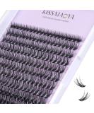 240pcs D Curl 40D 0.07 Cluster Eyelash Extensions | Soft Natural False Lashes DIY At-Home | 9-15mm Mix 40D-D-0.07 - Buy Online on GoSupps.com