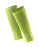 DANISH ENDURANCE Graduated Calf Compression Sleeves 21-26 mmHG for Men & Women Neon yellow/Light blue M - Buy Online on GoSupps.com