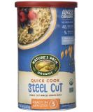 Buy Natures Path Organic Steel Cut Oatmeal - Quick Cook 24 oz | Healthy Breakfast - Buy Online on GoSupps.com