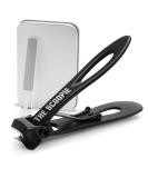 Ultra Wide Jaw Nail Clippers for Thick Nails - Large Black Cutters for Men & Women - Pedicure Kit with Nano Fiber Nail File - Buy Online on GoSupps.com