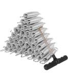 5.5 Heavy Duty Galvanized Steel Trampoline Springs Replacement - 40 Pack with T Hook for Aotob, Skywalker, JumpKing, UpperBounce, SkyBound - Buy Online on GoSupps.com