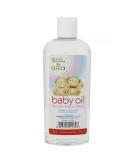 SOL DE ORO Baby Oil 8oz - Fresh Scent, Gentle Moisturizing Formula - Buy Online on GoSupps.com