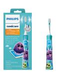 Philips Sonicare for Kids 3+ Bluetooth Connected Rechargeable Electric Power Toothbrush, Interactive for Better Brushing, Turquoise, HX6321/02 - Buy Online on GoSupps.com