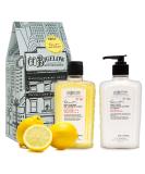 C.O. Bigelow Lemon Body Care Gift Set - Moisturizing Lotion & Hand Wash Duo for Dry Skin - 10fl oz Each | International Shipping Available - Buy Online on GoSupps.com