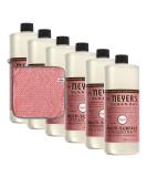 Mrs. Meyer's Clean Day Multi-Surface Concentrate - 32 Fl Oz Rosemary Scent | All-Purpose Cleaner with Bundled Towel - Pack of 6 | International Shipping Available - Buy Online on GoSupps.com