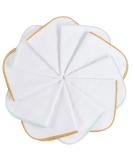 Mimadu Baby Washcloth Set | Oeko-Tex Cotton Towels for Infants | 10-Pack 25x25 cm Gold Mint | Soft & Safe Baby Care - Buy Online on GoSupps.com
