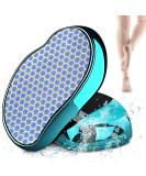 Puikos Nano Glass Corneal Remover | 2-in-1 Wet & Dry Cornea Plane for Safe Home Foot Care | Effective Corneal File for Hands & Feet (Blue) - Buy Online on GoSupps.com