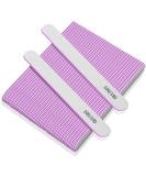 50pcs Nail Files 100/180 Grit Double Sided Emery Board for Acrylic and Natural Nails - Washable & Reusable - Ideal for Nail Salons - False Nails - Buy Online on GoSupps.com
