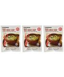 Kikkoman Instant Tofu Miso Soup - 9 Pockets in 3 Packs - 3.15 Oz (Pack of 3) - Buy Online on GoSupps.com