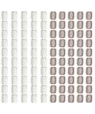 100 Pieces Wig Clips - Light Brown & Cream Tress Clips for Wigs & Hats | Durable U-Shape Metal Snap-Clip Fasteners - Buy Online on GoSupps.com