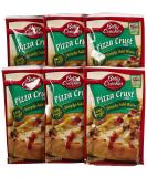 Betty Crocker Pizza Crust Mix 6.5oz Pouches (Pack of 6) - Delicious Homemade Pizza Crust in Minutes! - Buy Online on GoSupps.com