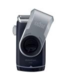 Braun Mobileshave Elektrorasierer razor men for on the go traveler soldier with long-haired trimmer gift man M-90 black/silver |Pack - Buy Online on GoSupps.com