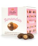 Dolfin Whole Milk Chocolate Cuff - Premium Chocolate with Roasted Almonds | Belgian Delicacy | 115g Gourmet Gift - Buy Online on GoSupps.com