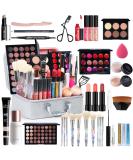 RoseFlower Professional Makeup Set - Premium Beauty Cosmetics Kit for Women, Teens | Concealers, Eyeshadow, Foundation, Lip Gloss, Blush | Makeup Brush Gift Box #3 - Buy Online on GoSupps.com